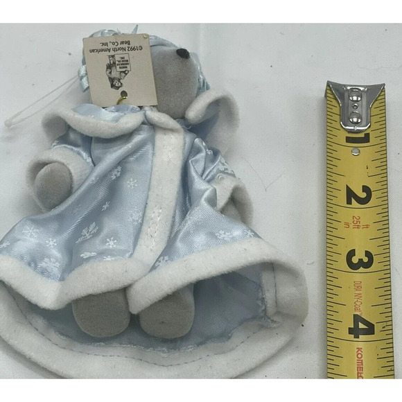 Vintage North American Bear 5” The Snow Queen Mini V.I.B. 1992 5" Ornament - Picture 8 of 8